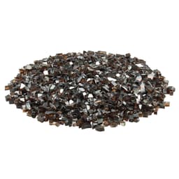 image-VEVOR Fire Glass, 10 LBS / 4.5 KG High-Temperature Resistant Fireplace Rocks, 1/2-Inch / 12.7 mm Reflective & Smokeless Firepit Glass Rock, High Luster Stone Landscaping for Fire Pit Table, Copper