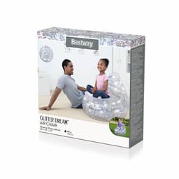 image-Inflatable Armchair Bestway Multicolour 72 x 72 x 64 cm Glitter