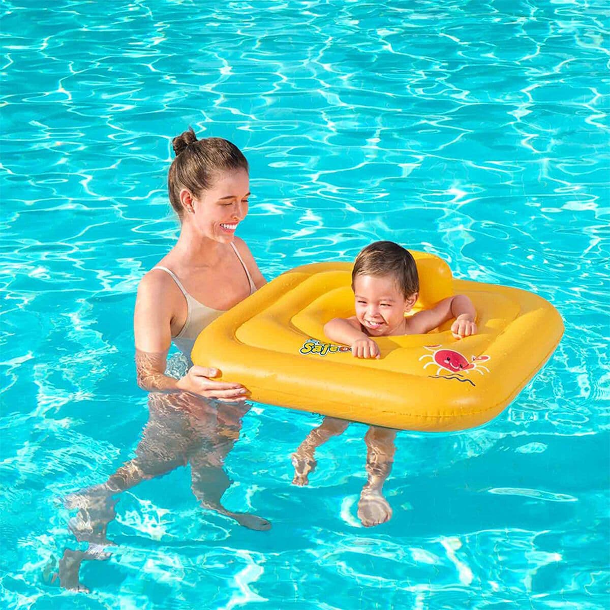 image-Baby float Bestway Yellow Crab 76 x 76 cm 1-2 years (1 Unit)