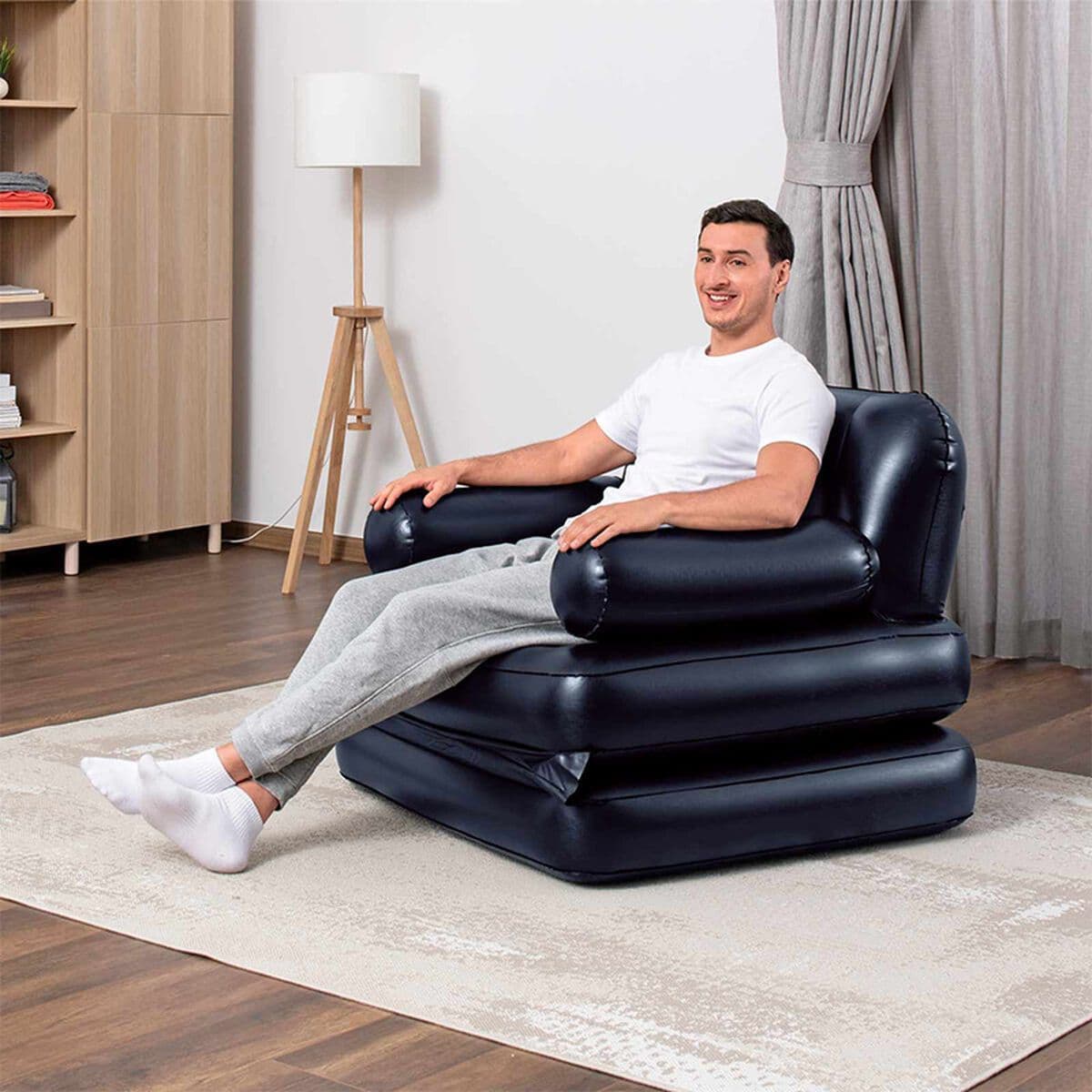 image-Inflatable Armchair Bestway 191 x 38 x 25 cm Black