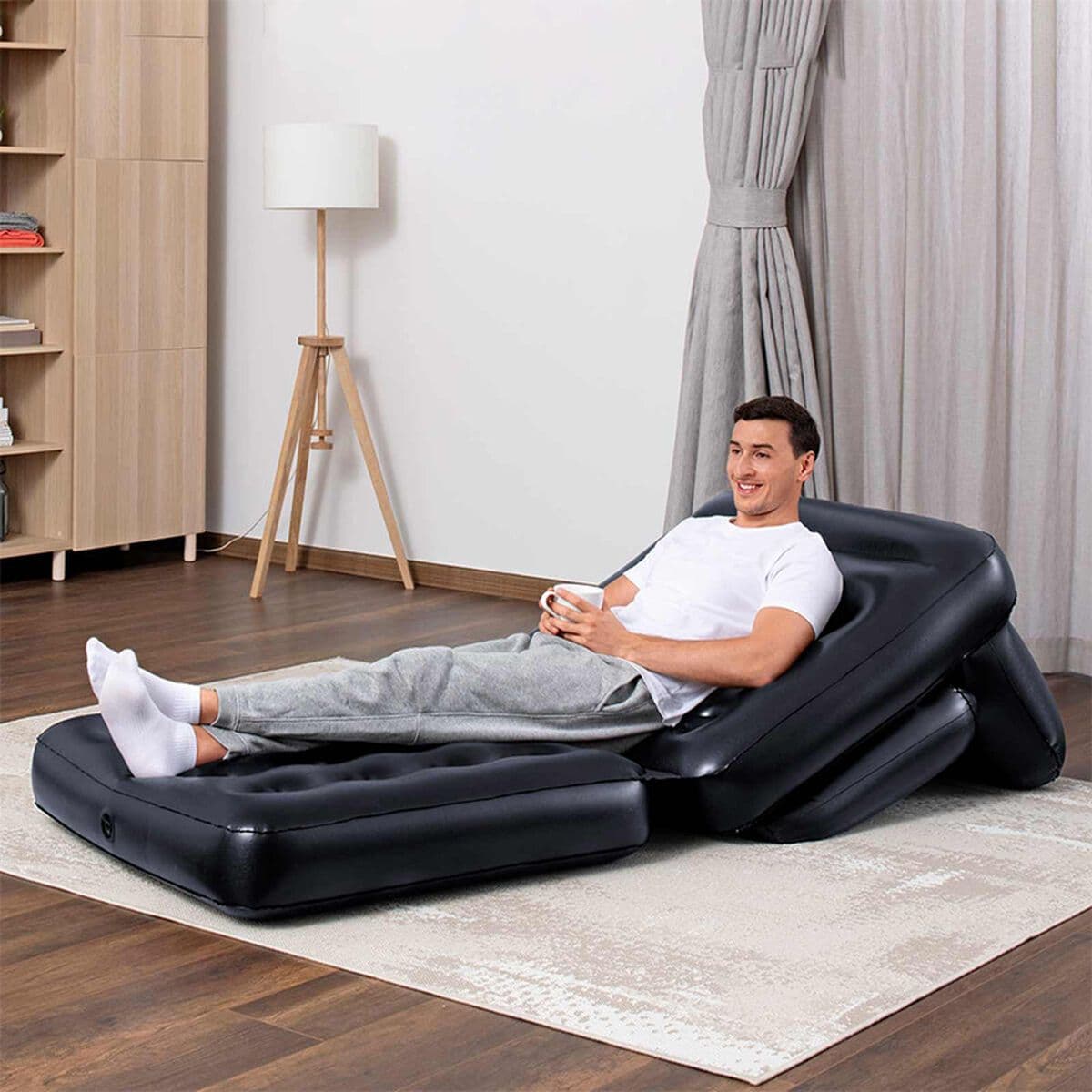 image-Inflatable Armchair Bestway 191 x 38 x 25 cm Black