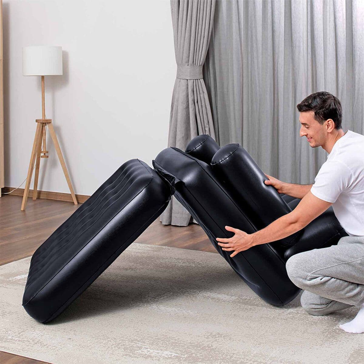 image-Inflatable Armchair Bestway 191 x 38 x 25 cm Black