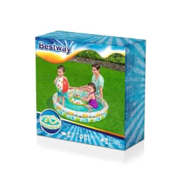 image-Inflatable Paddling Pool for Children Bestway 122 x 20 cm