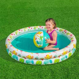 image-Inflatable Paddling Pool for Children Bestway 122 x 20 cm