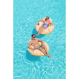 image-Inflatable Pool Chair Bestway Deluxe 118 x 117 cm Orange