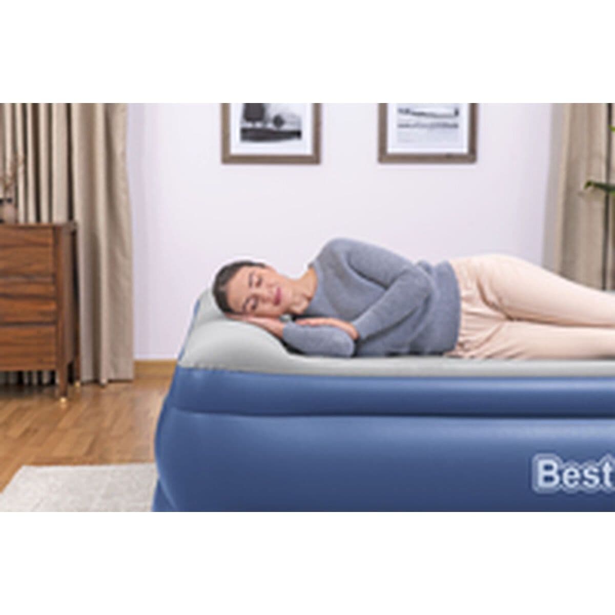 image-Inflatable Mattress Bestway 203 x 193 x 56 cm