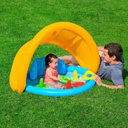image-Inflatable Paddling Pool for Children Bestway 115 x 89 x 76 cm 31 L