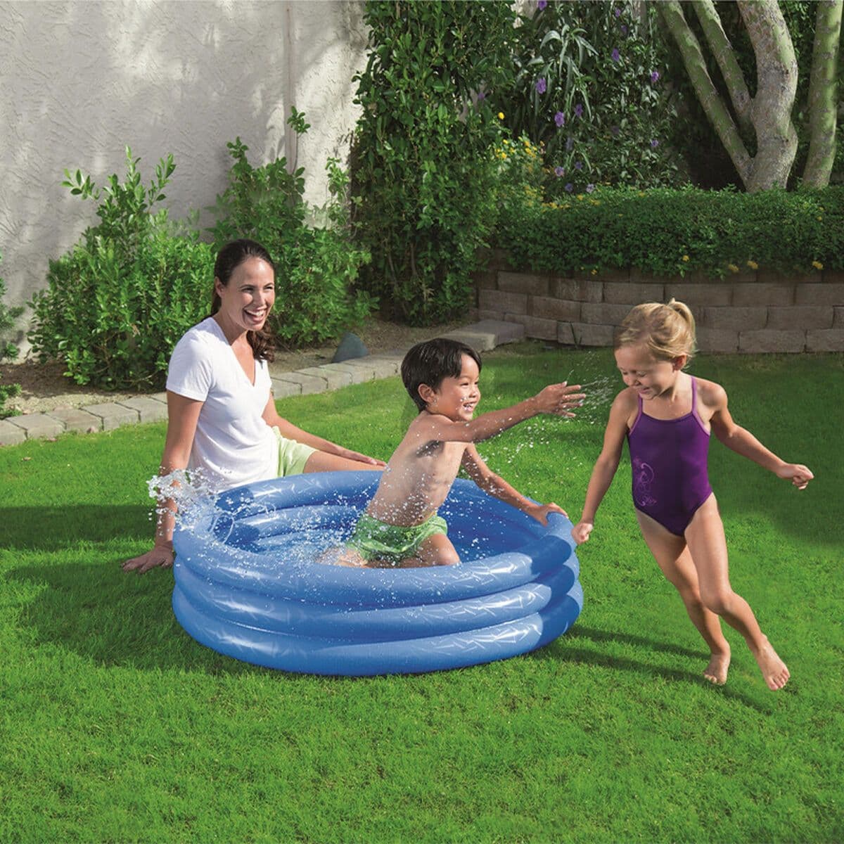 image-Inflatable Paddling Pool for Children Bestway 102 x 25 cm