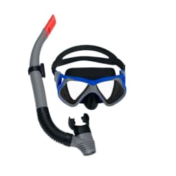 image-Snorkel Goggles and Tube Bestway White Grey Adult (1 Unit)