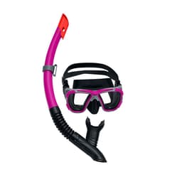 image-Snorkel Goggles and Tube Bestway Grey Pink Adult (1 Unit)