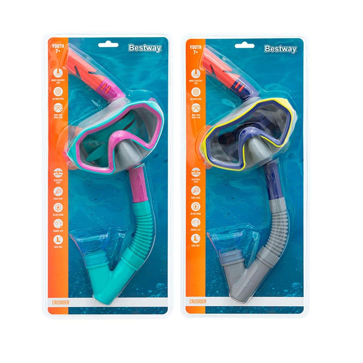 image-Snorkel Goggles and Tube for Children Bestway (1 Unit)