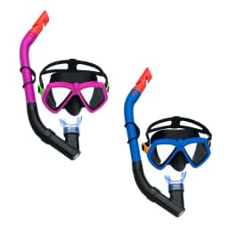 image-Snorkel Goggles and Tube for Children Bestway Blue Fuchsia (1 Unit)