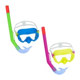 image-Snorkel Goggles and Tube for Children Bestway Yellow (1 Unit)