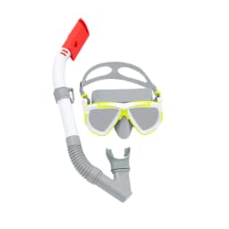 image-Snorkel Goggles and Tube Bestway White Dark blue Adult (1 Unit)
