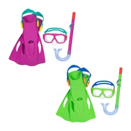image-Diving Goggles with Snorkle and Fins Bestway 37-41 (1 Unit)