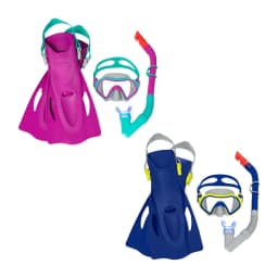 image-Diving Goggles with Snorkle and Fins Bestway 37-41