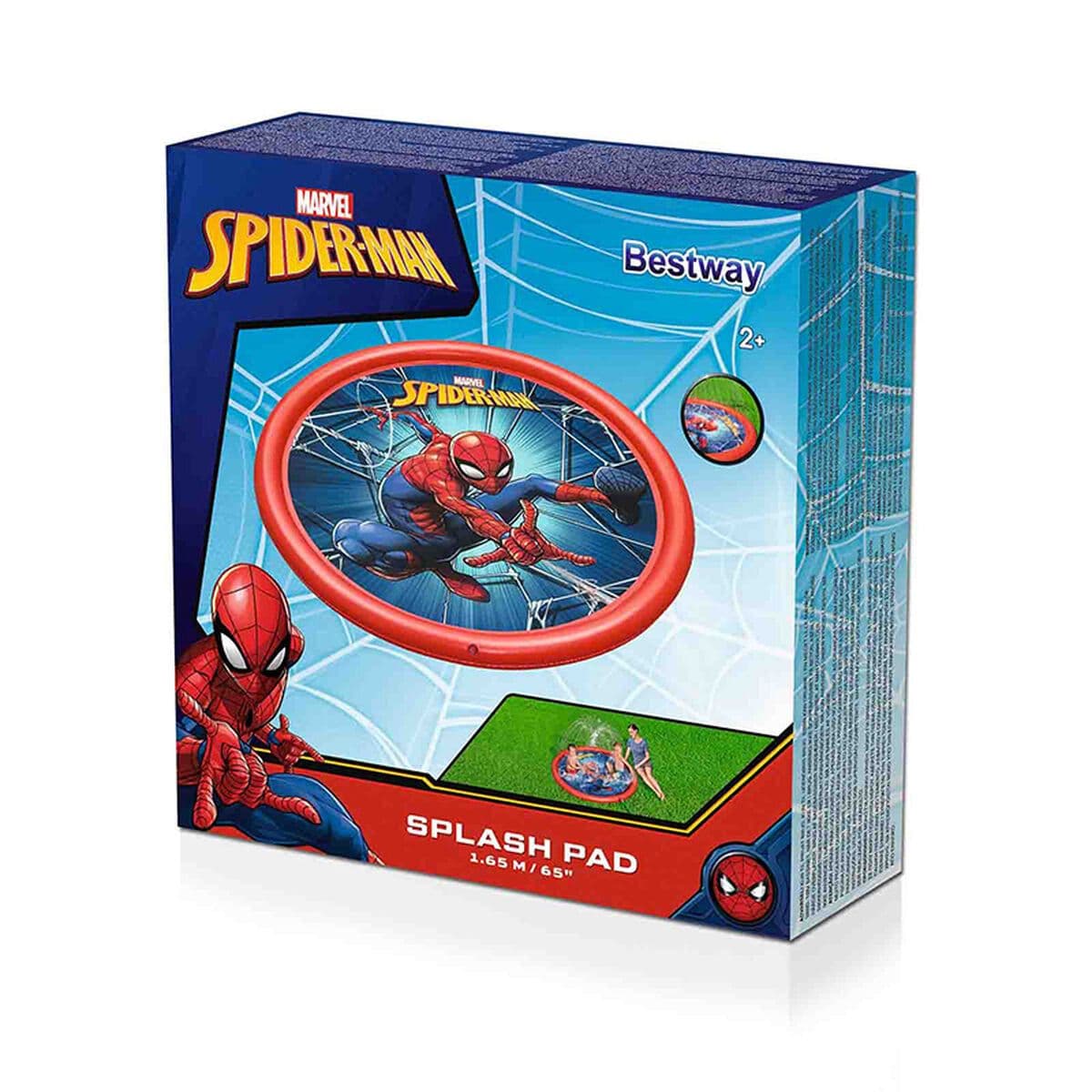image-Water Sprinkler and Sprayer Toy Bestway Plastic Spiderman Ø 165 cm