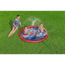 image-Water Sprinkler and Sprayer Toy Bestway Plastic Spiderman Ø 165 cm