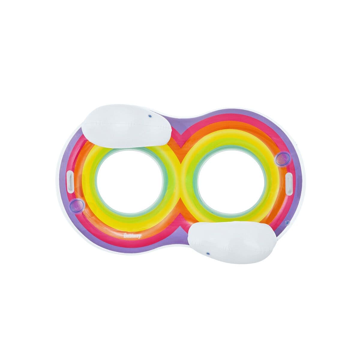 image-Inflatable Wheel Bestway Rainbow 186 x 116 cm