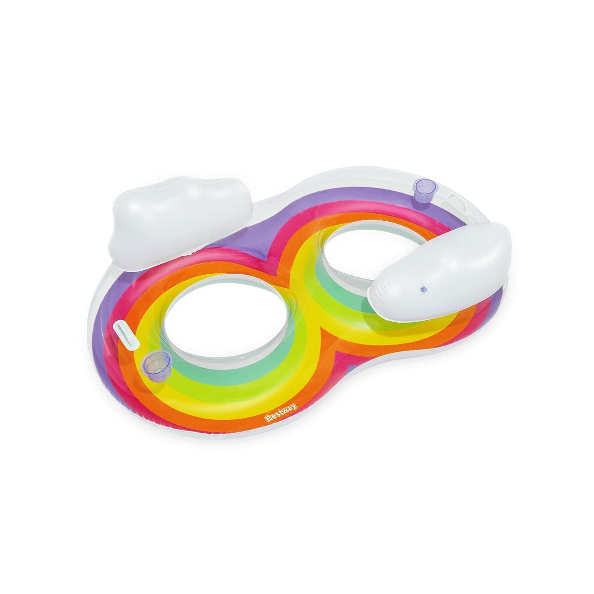 image-Inflatable Wheel Bestway Rainbow 186 x 116 cm