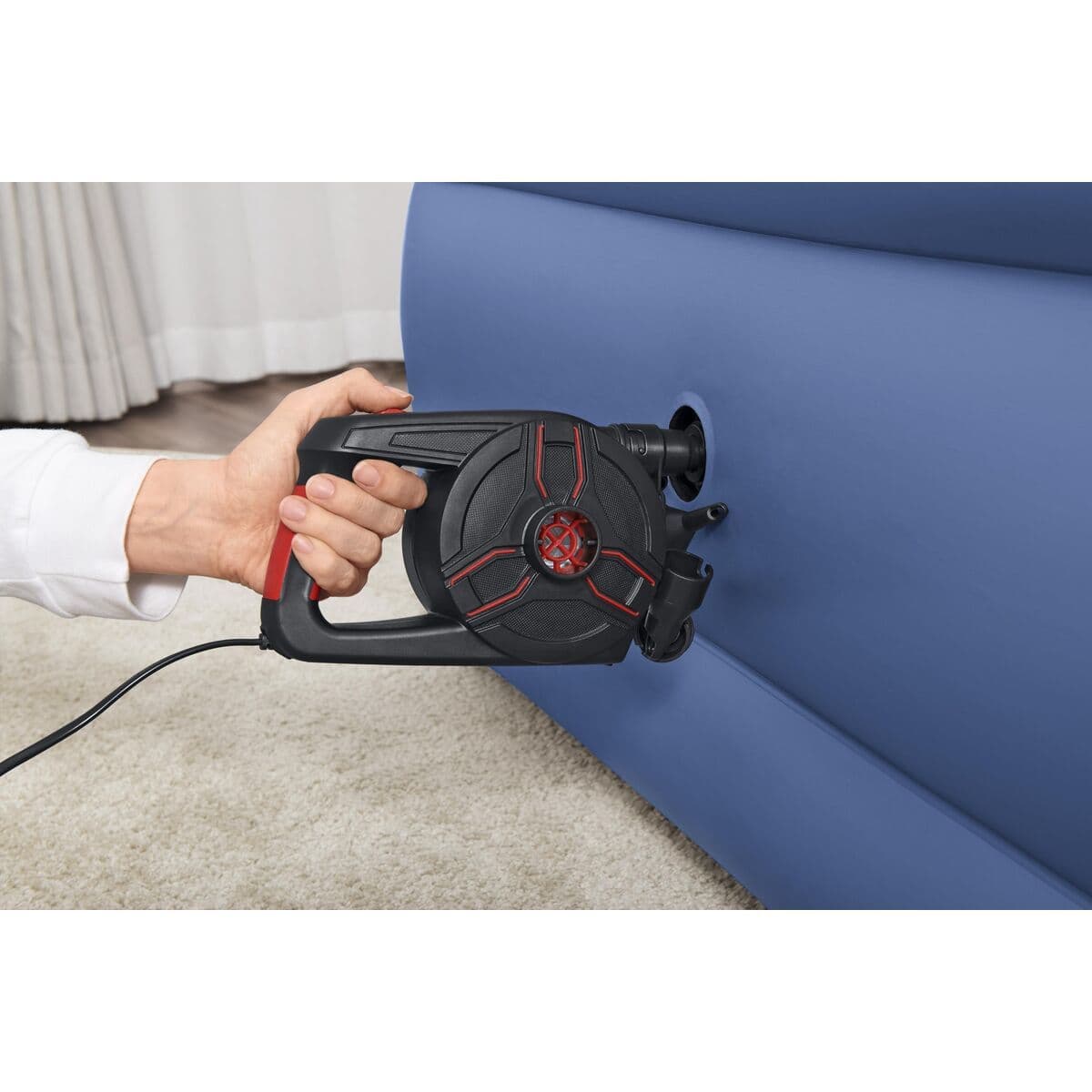 image-Bestway Electric Pump Pro Plug 19.8x12.3x12.4 cm 1200 L/min Inflatable & Camping 62247