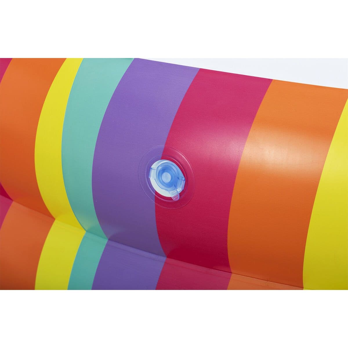 image-Inflatable Paddling Pool for Children Bestway Rainbow 206 x 206 x 51 cm
