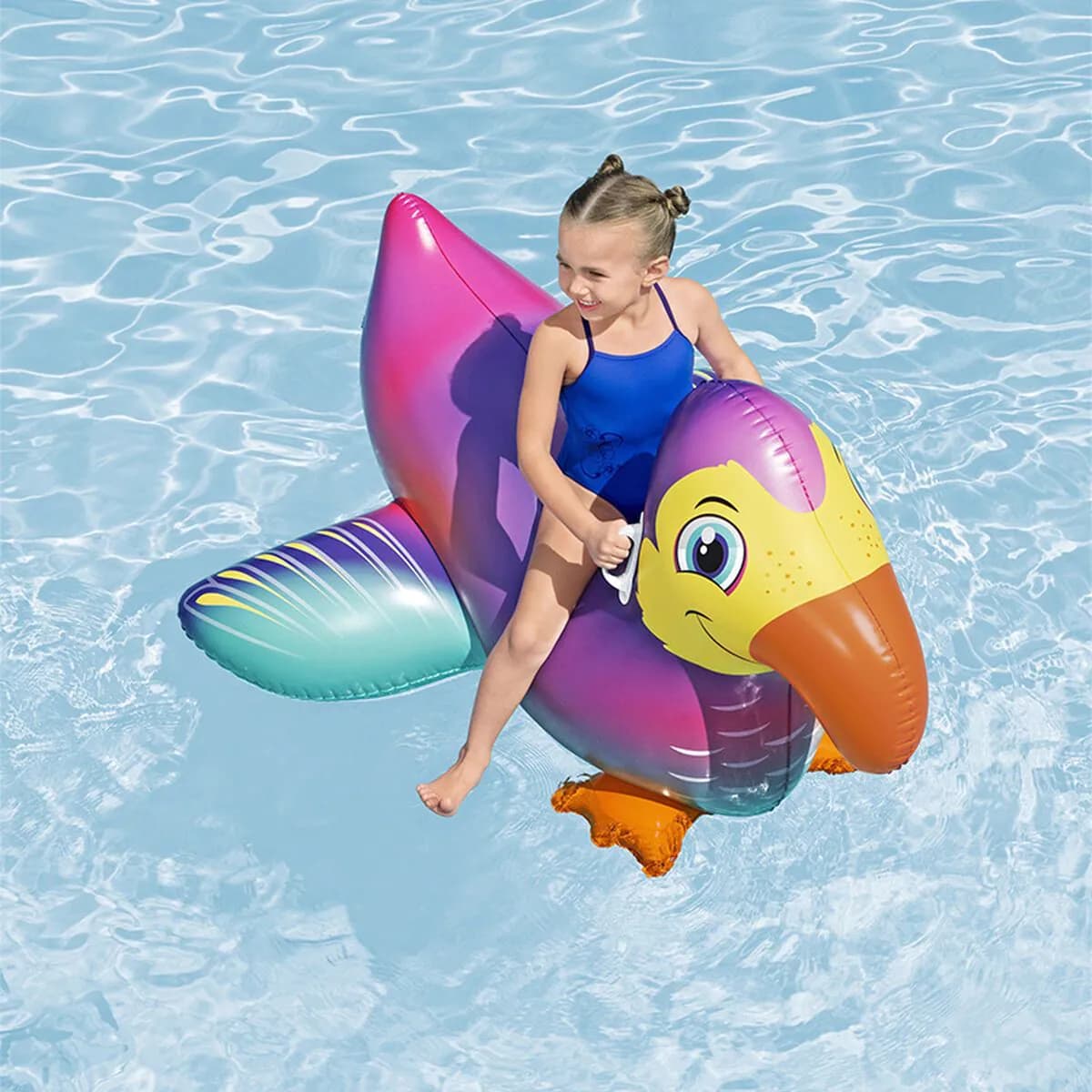 image-Inflatable pool figure Bestway Tucán 141 x 113 cm 112 x 127 x 89 cm