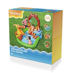 image-Bestway Inflatable Pool Dinosaur Play Park 241x140x137 cm 3-6 Years Garden 53160