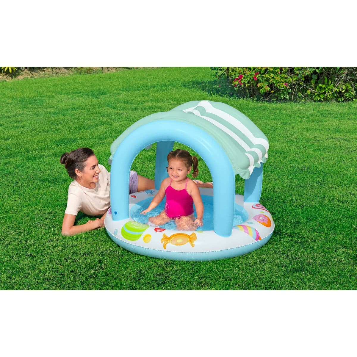 image-Inflatable Paddling Pool for Children Bestway 104 x 84 cm (1 Unit)