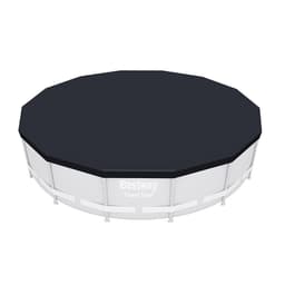 image-Swimming Pool Cover Bestway Black Ø 427 cm