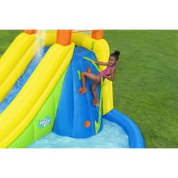 image-Bestway Inflatable Water Park Pool 435x286x267cm + 5 Years Garden 53478