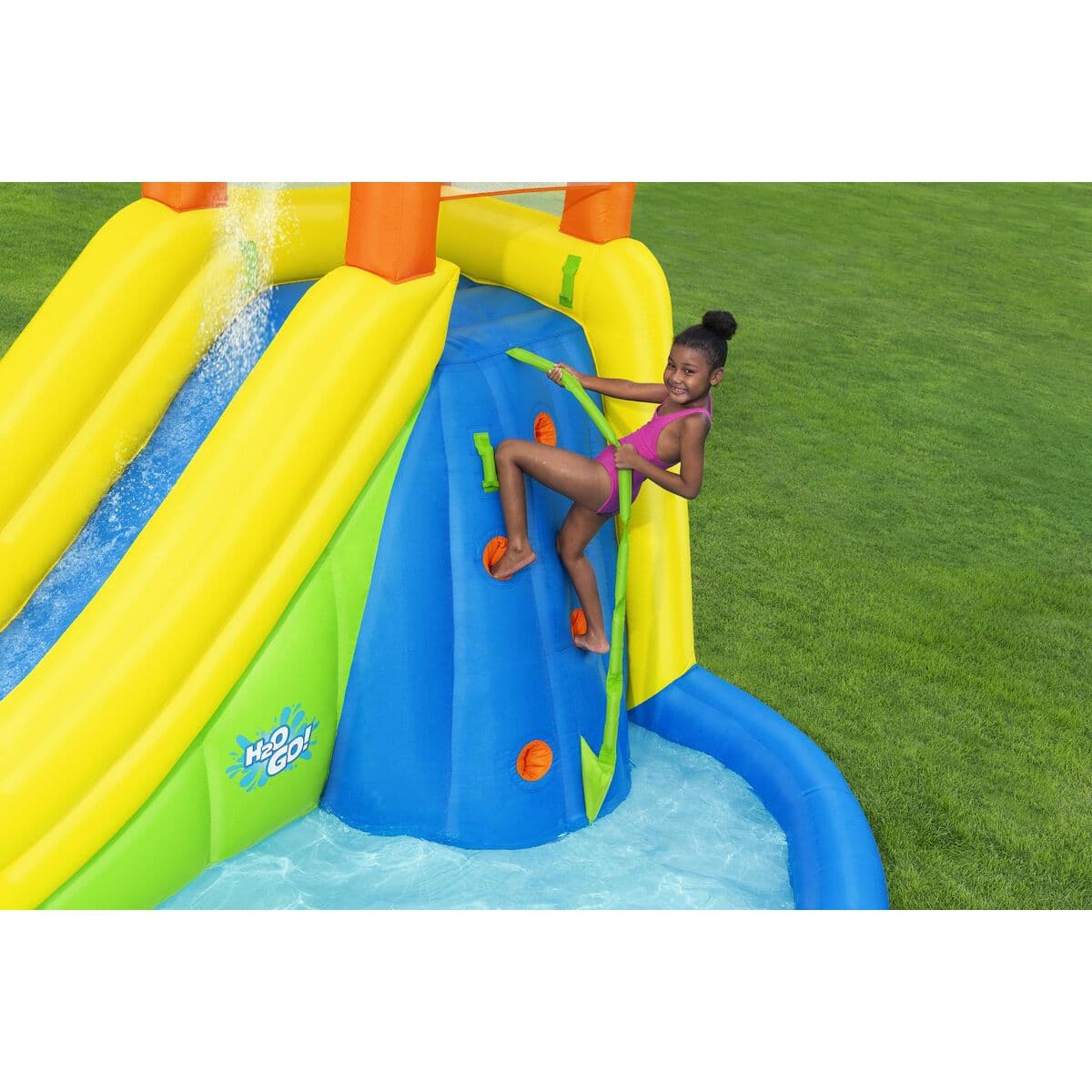 image-Bestway Inflatable Water Park Pool 435x286x267cm + 5 Years Garden 53478