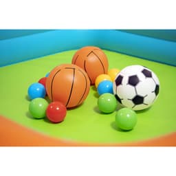 image-Bestway Inflatable Kids Pool with Baskets, Balls 120x107x84 cm +2 Years Garden 52728