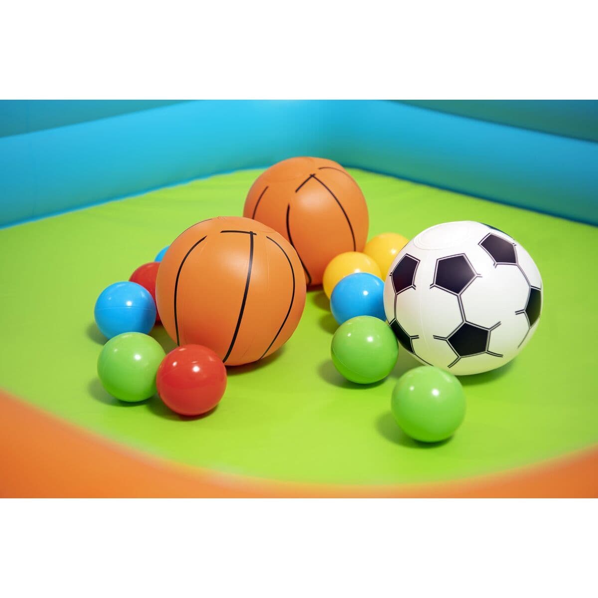 image-Bestway Inflatable Kids Pool with Baskets, Balls 120x107x84 cm +2 Years Garden 52728