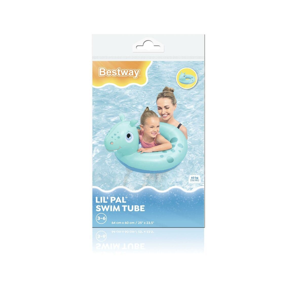 image-Bestway Inflatable Animal Float Assorted 64x60/68x66/73.5x66 cm 3-6 Years Beach Pool