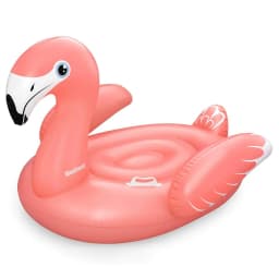 image-Bestway Inflatable Flamingo with Handles 168x120 cm +3 Years Beach Pool 41526