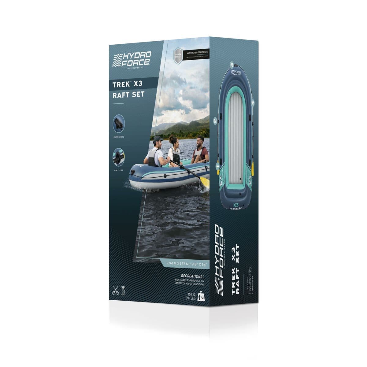 image-Bestway Boat Set Trek X3 294x137 cm Leisure 61154