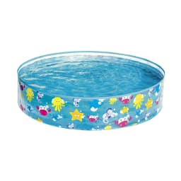 image-Inflatable Paddling Pool for Children Bestway 25 x 121 x 121 cm 122 x 122 x 25 cm