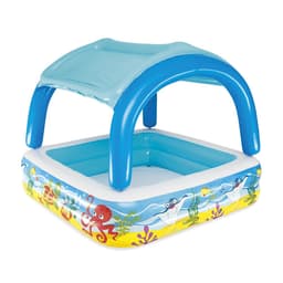 image-Inflatable Paddling Pool for Children Bestway 140 x 140 x 114 cm
