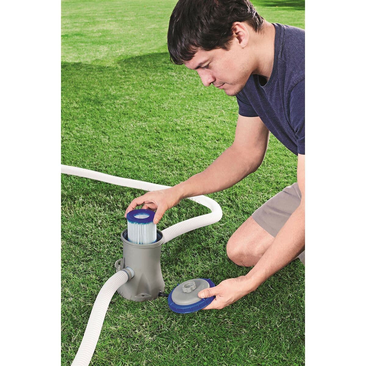 image-Treatment plant for swimming pool Bestway 1249 l/h