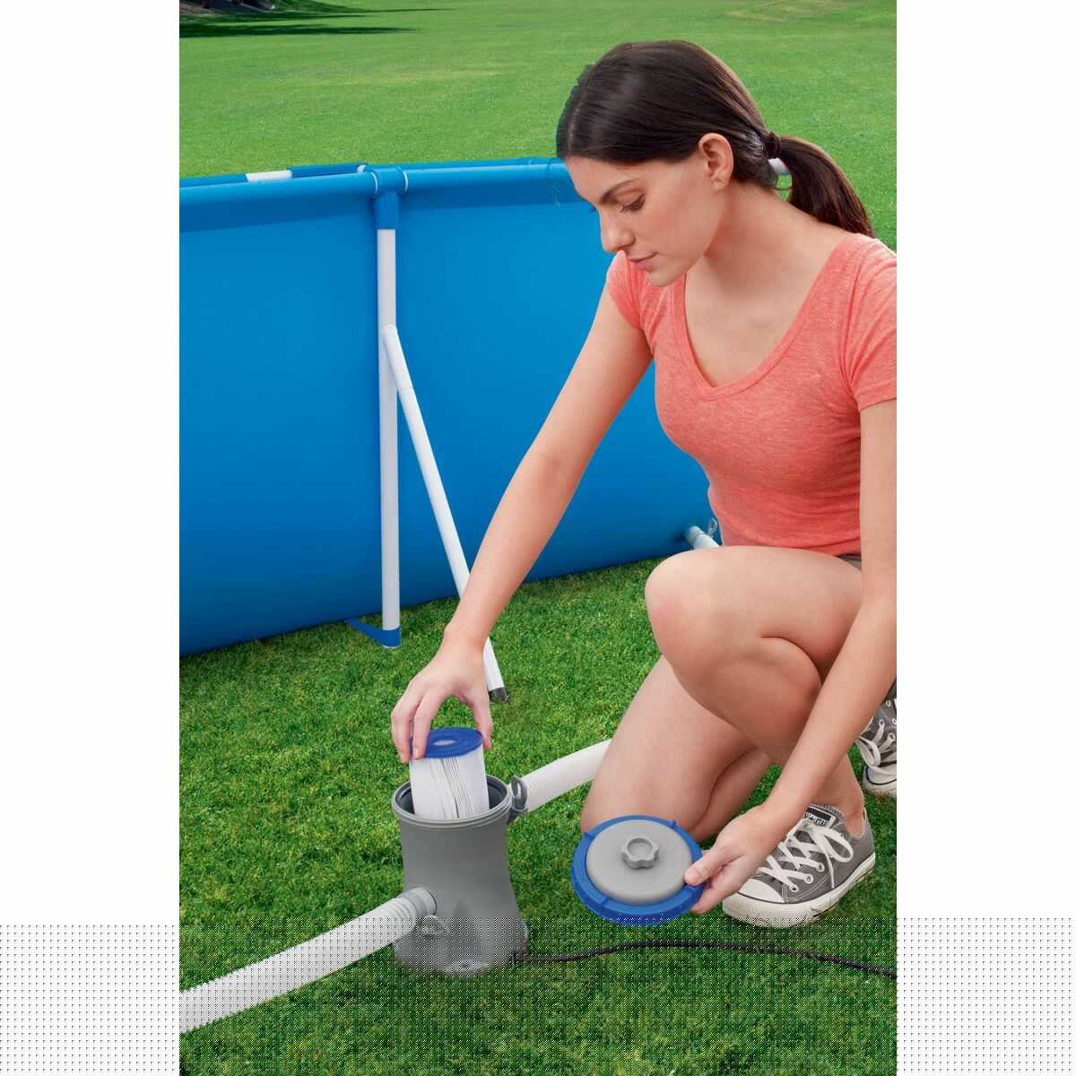 image-Treatment plant for swimming pool Bestway 1249 l/h