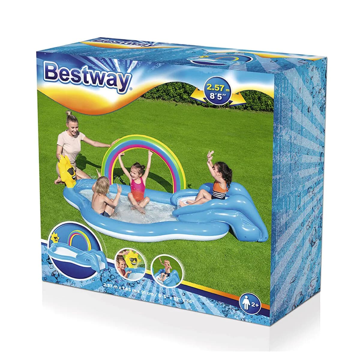 image-Children's pool Bestway 257 x 145 x 91 cm