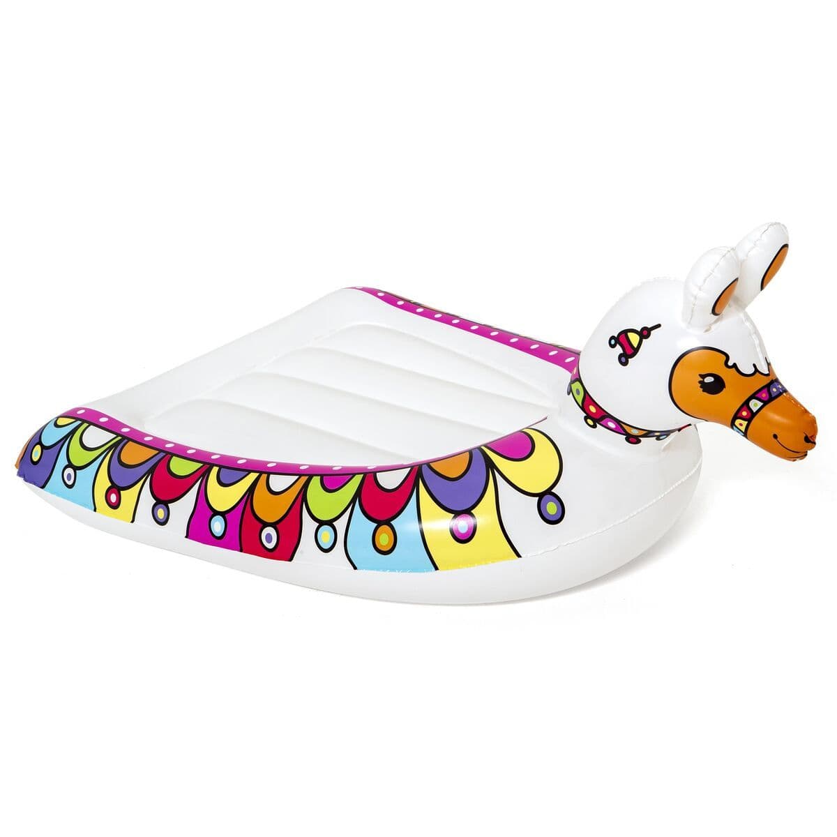image-Bestway Sliding Track with Inflatable Double Llama Animals 488x138 cm +3 Years Garden 52320