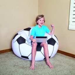 image-Inflatable Armchair Bestway Multicolour 114 x 112 x 71 cm 112 x 114 x 66 cm Football