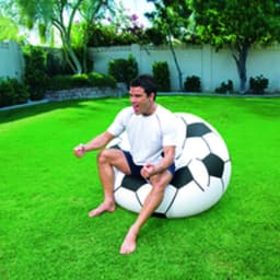 image-Inflatable Armchair Bestway Multicolour 114 x 112 x 71 cm 112 x 114 x 66 cm Football
