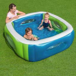image-Inflatable Paddling Pool for Children Bestway 168 x 168 x 56 cm