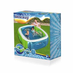 image-Inflatable Paddling Pool for Children Bestway 168 x 168 x 56 cm