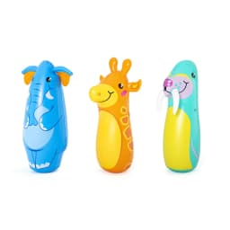 image-Children's Inflatable Boxing Punchbag with Stand Bestway animals 89 cm