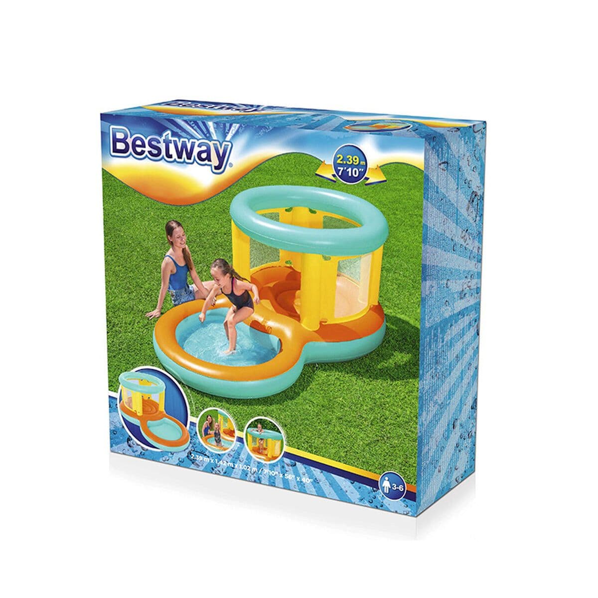 image-Children's pool Bestway 239 x 142 x 102 cm 70 L Playground
