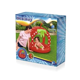 image-Inflatable Paddling Pool for Children Bestway Strawberry 91 x 91 x 91